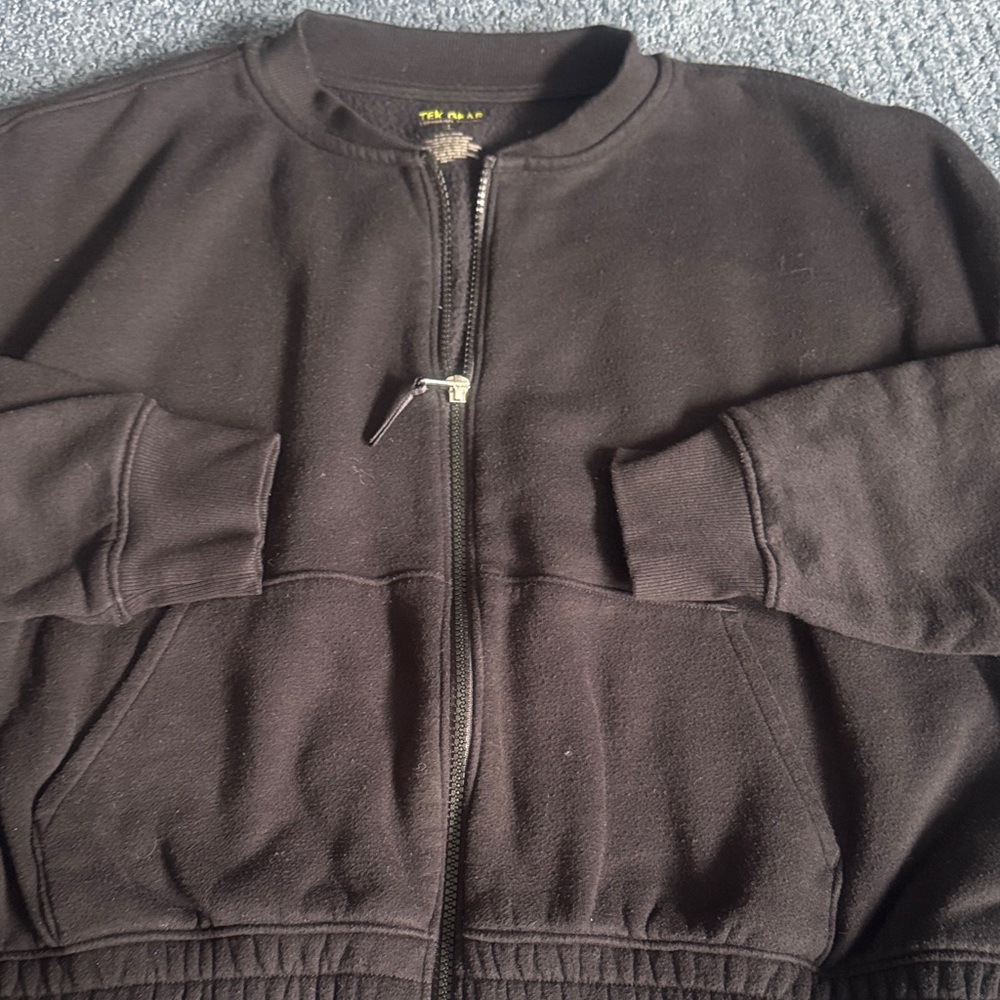 Tek Gear Black Ultrasoft Fleece Jacket